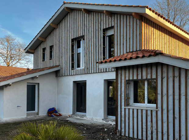 entreprise de charpente extension maison souston