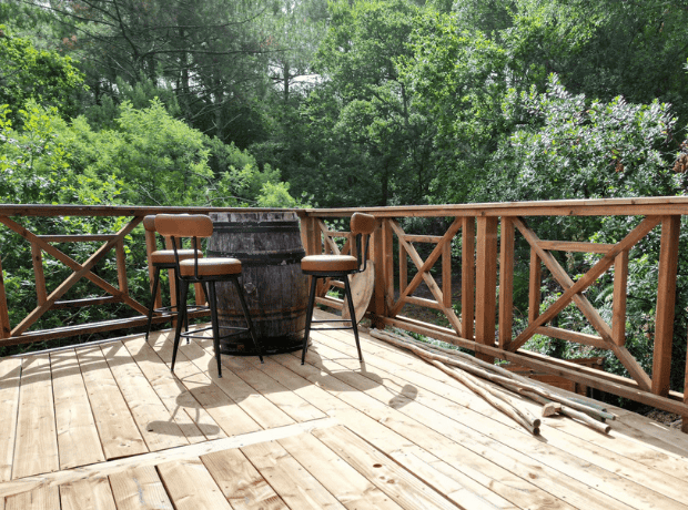 entreprise de charpente terrasse en bois hossegor